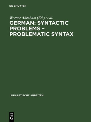 cover image of German